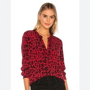 Rails Lillian Leopard Blouse